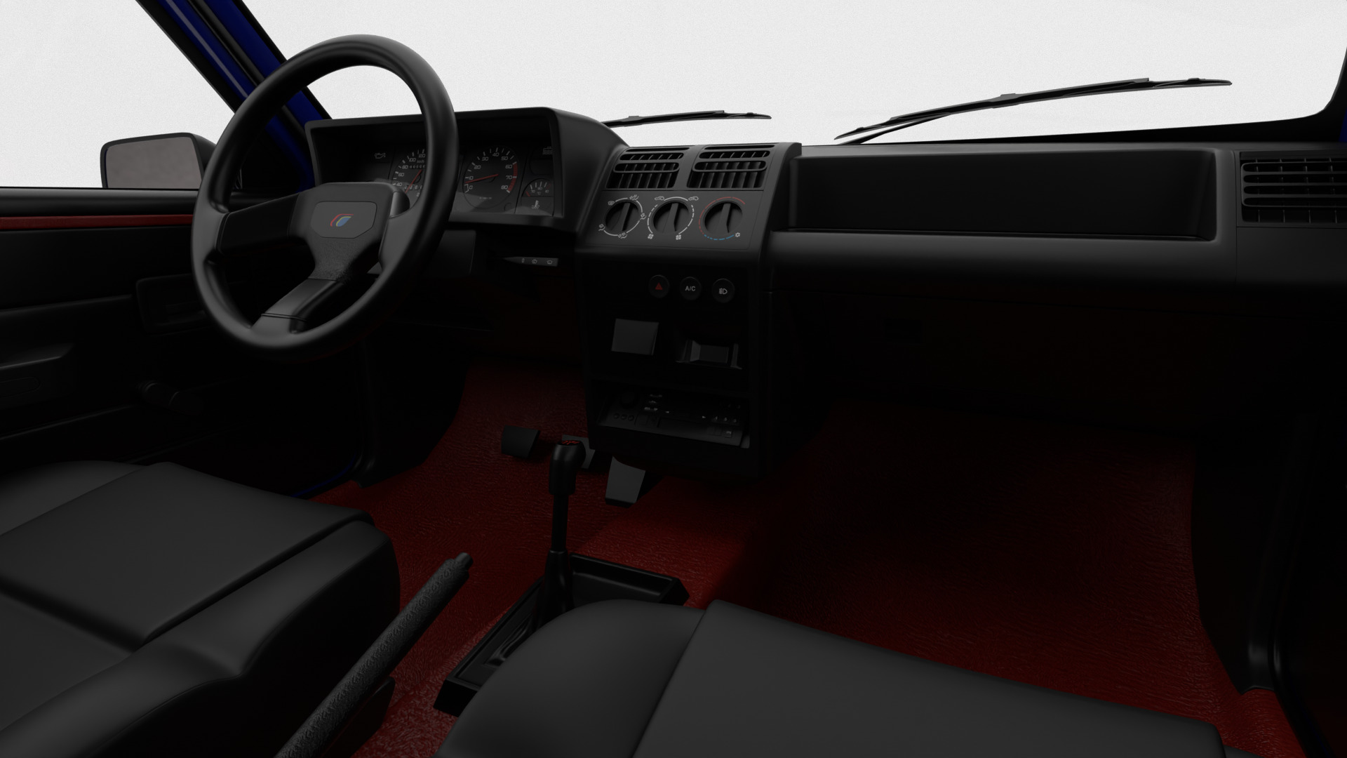 Peugeot 205 Rallye 1 3 1991 3d model 3D model_13