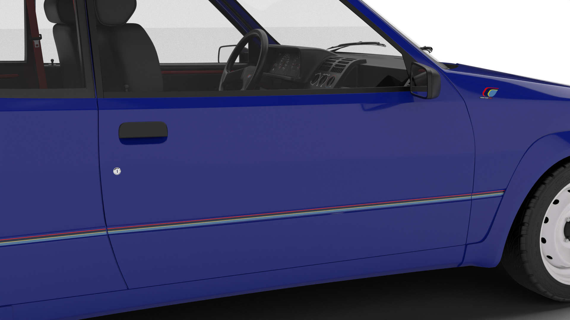 Peugeot 205 Rallye 1 3 1991 3d model 3D model_12