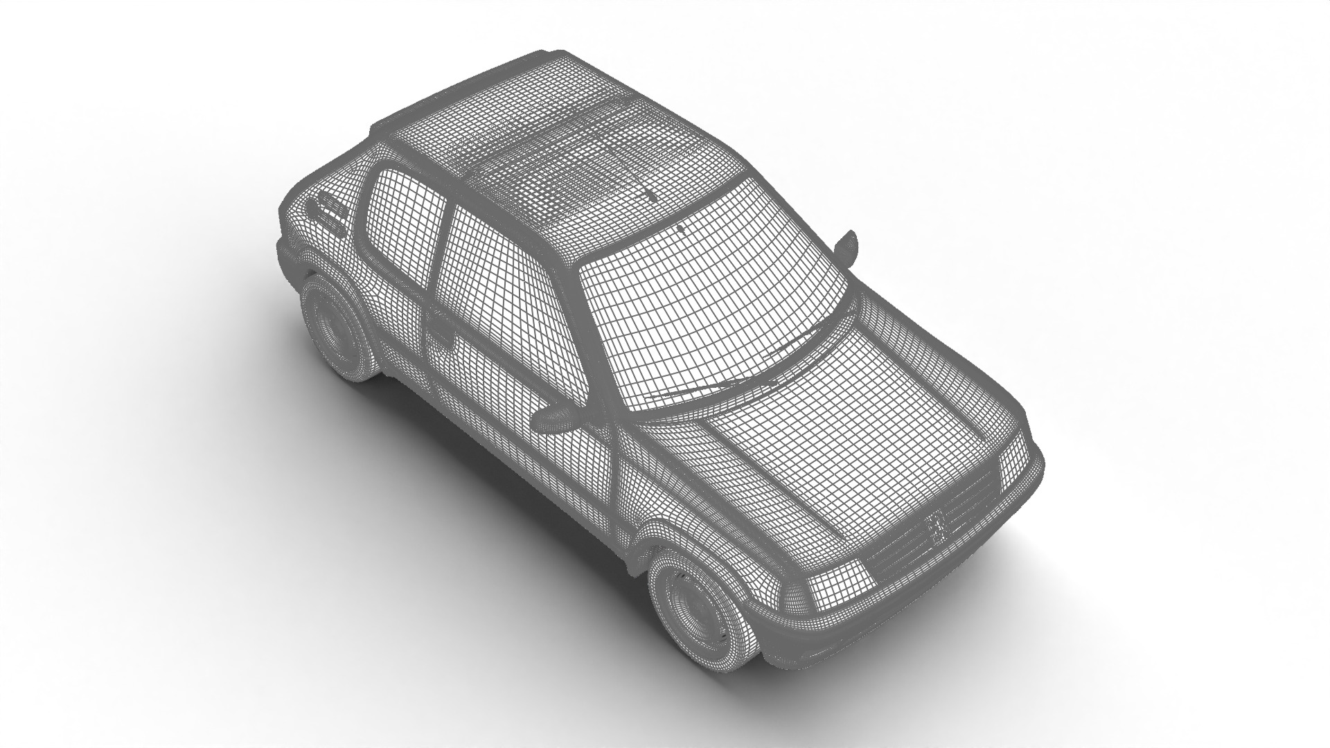 Peugeot 205 Rallye 1 3 1991 3d model 3D model_33