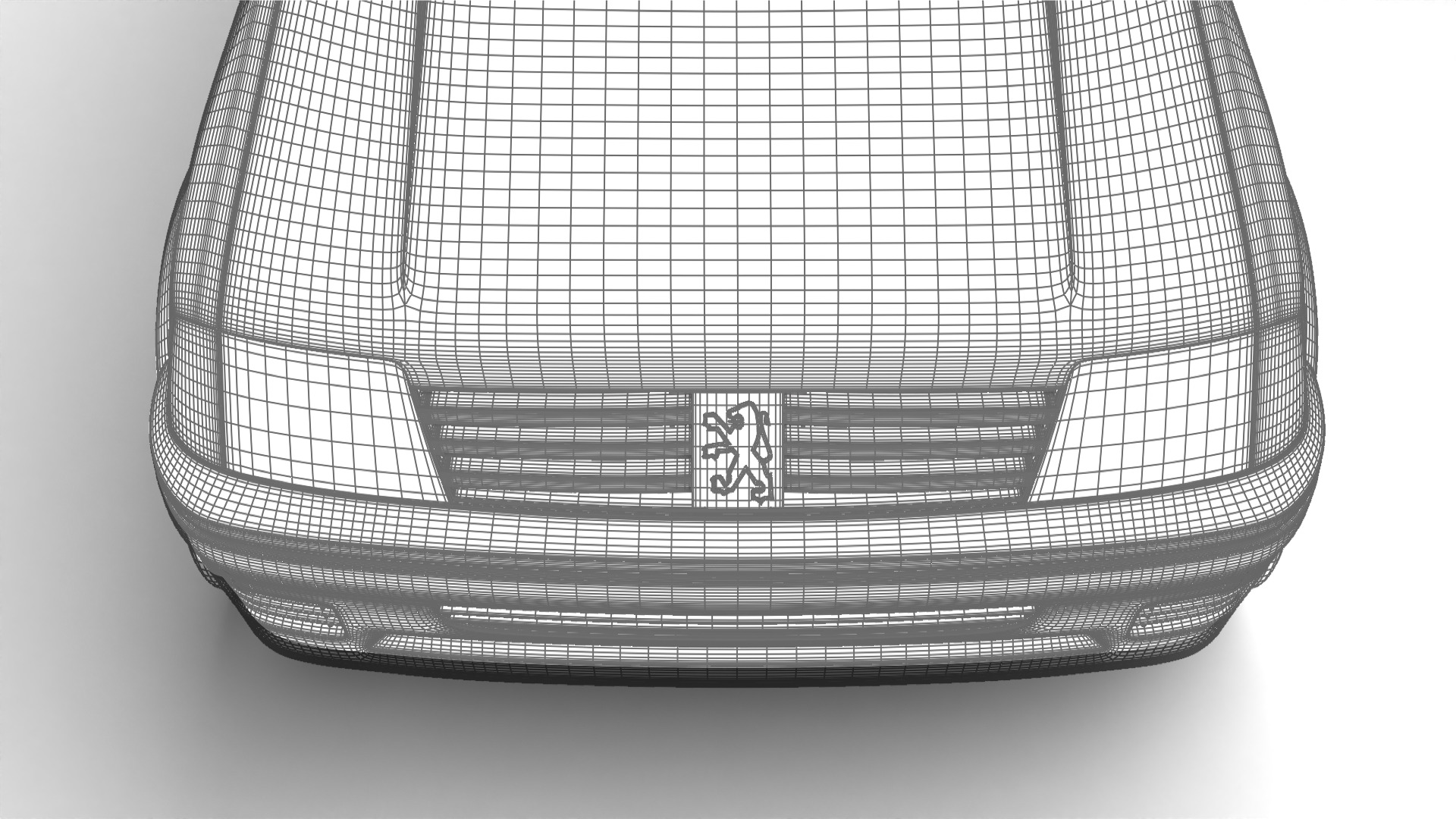 Peugeot 205 Rallye 1 3 1991 3d model 3D model_42