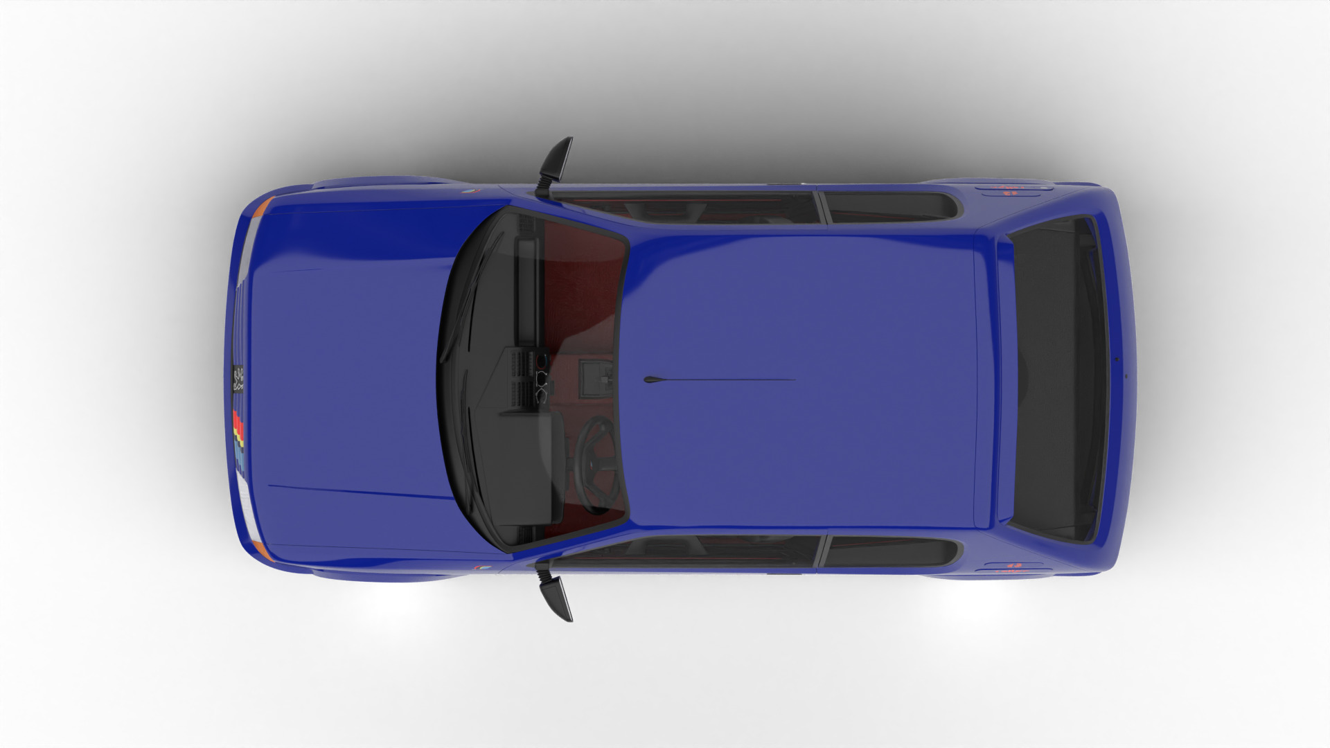 Peugeot 205 Rallye 1 3 1991 3d model 3D model_6