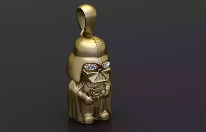 STAR WAR ENEMY PENDANT 3D PRINTABLE MODEL