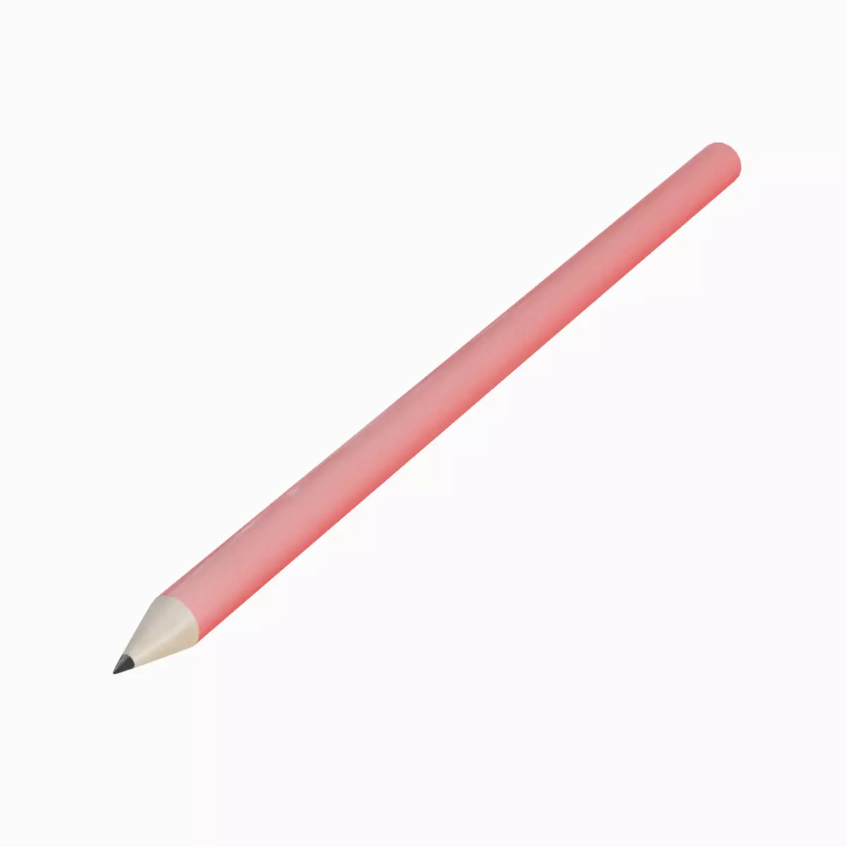 Color Pencil Free low-poly 3D model_0
