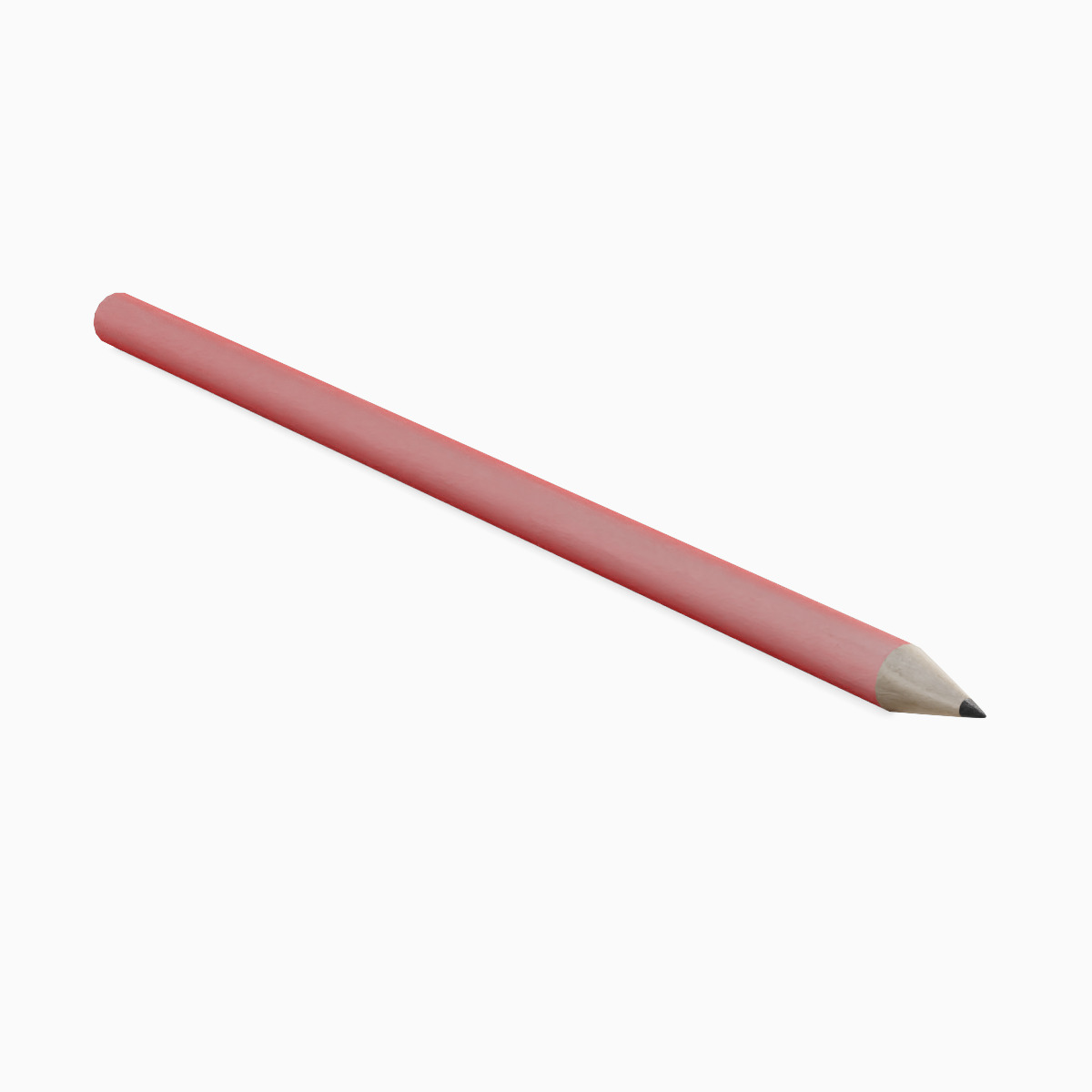 Color Pencil Free low-poly 3D model_2