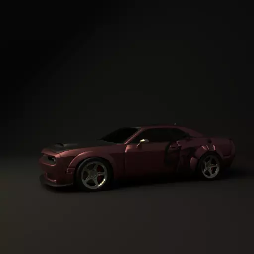Charger sports car Free 3D model