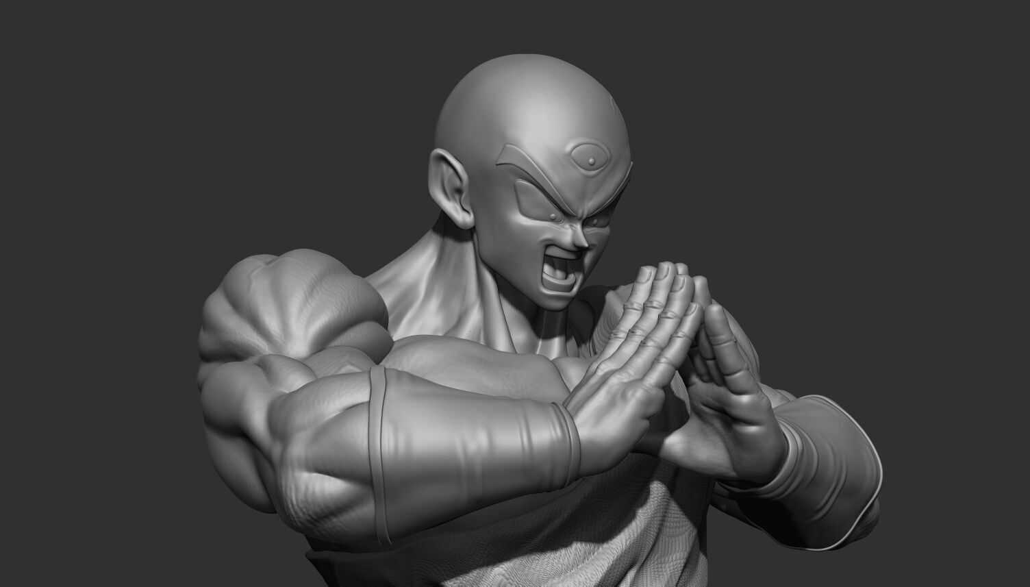 Ten Shin Han 3D print model_3