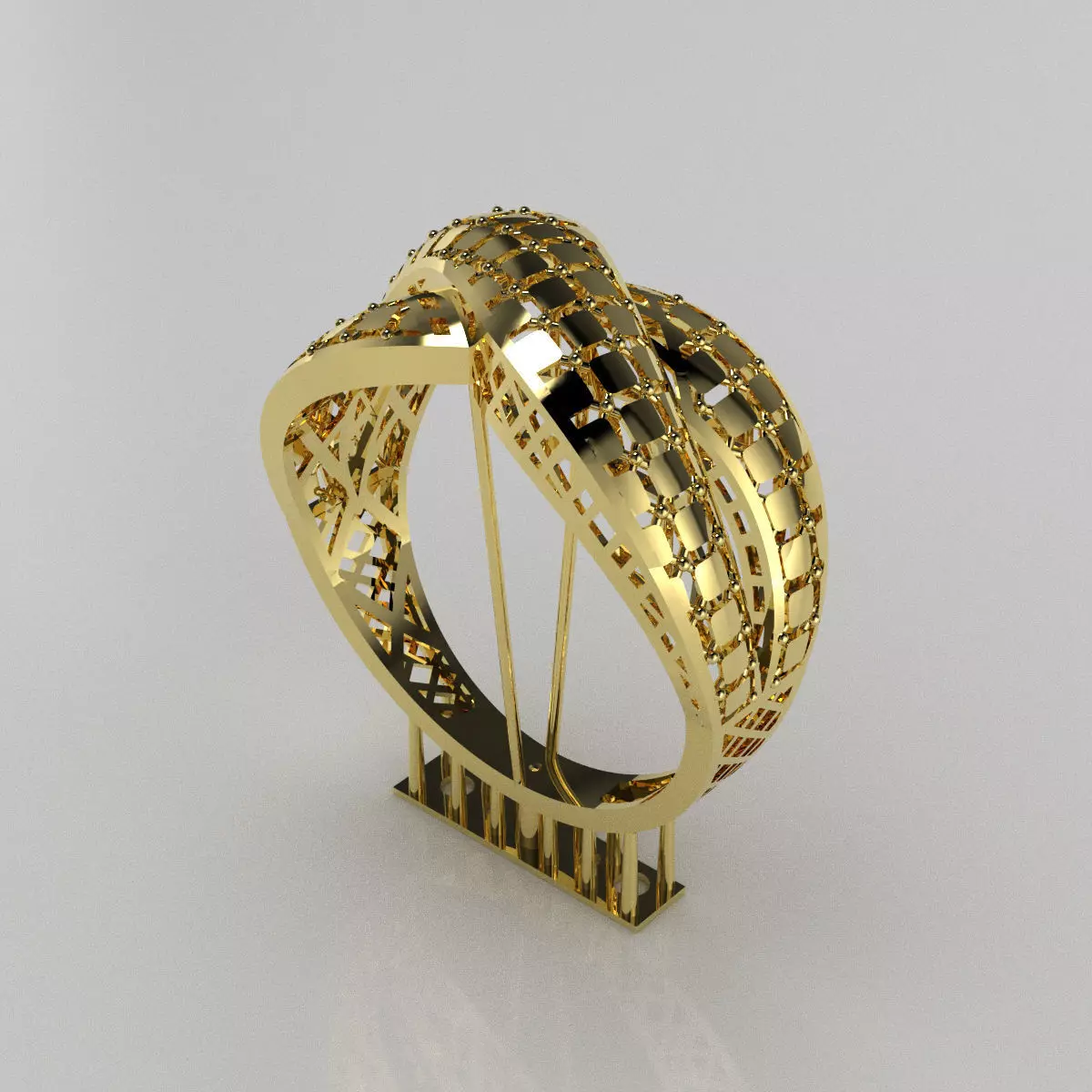 Fusion ring 3D printer model code 252 3D print model 3D print model