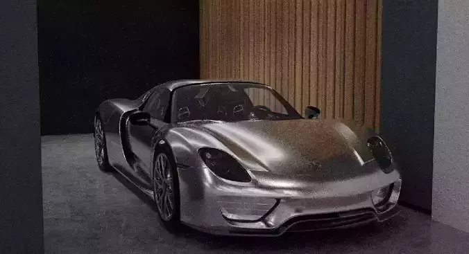 porsche 918 Free 3D model