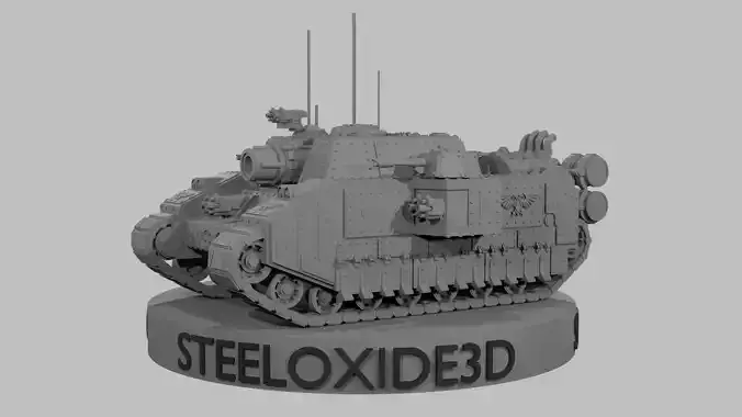 Banehammer super-heavy tank 3D print model