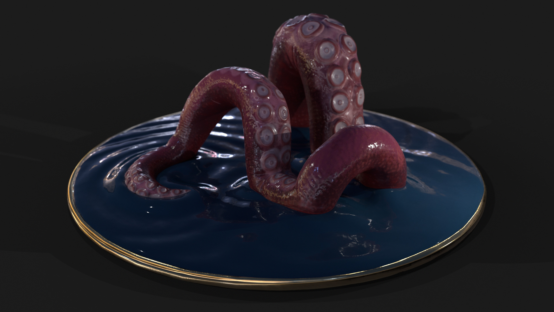 TENTACLE PHONE HOLDER Free 3D print model_2