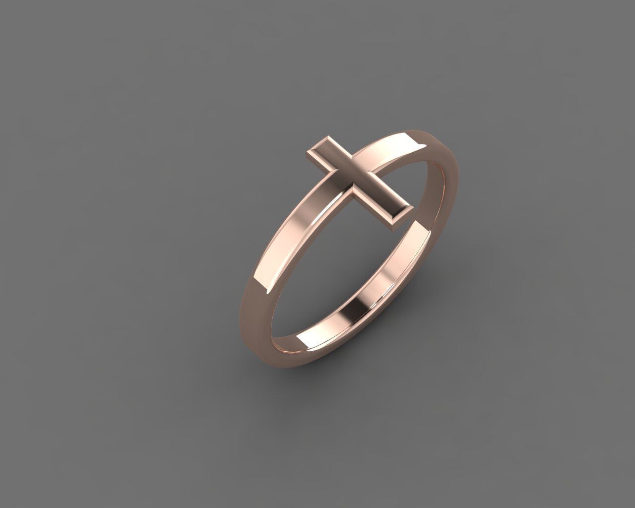 Women Ring 3D print model_10