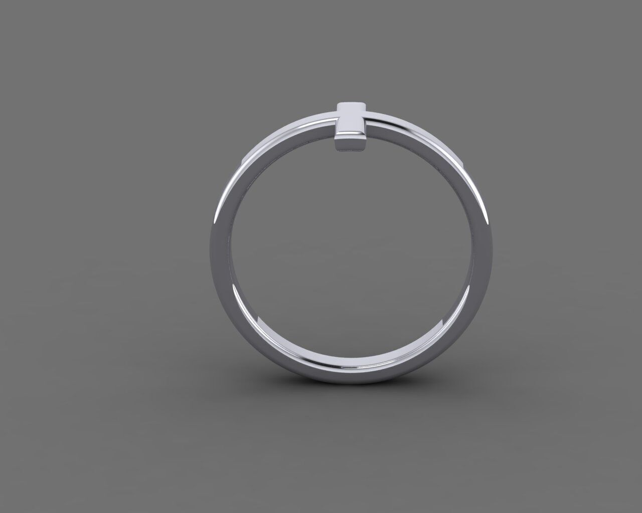 Women Ring 3D print model_6
