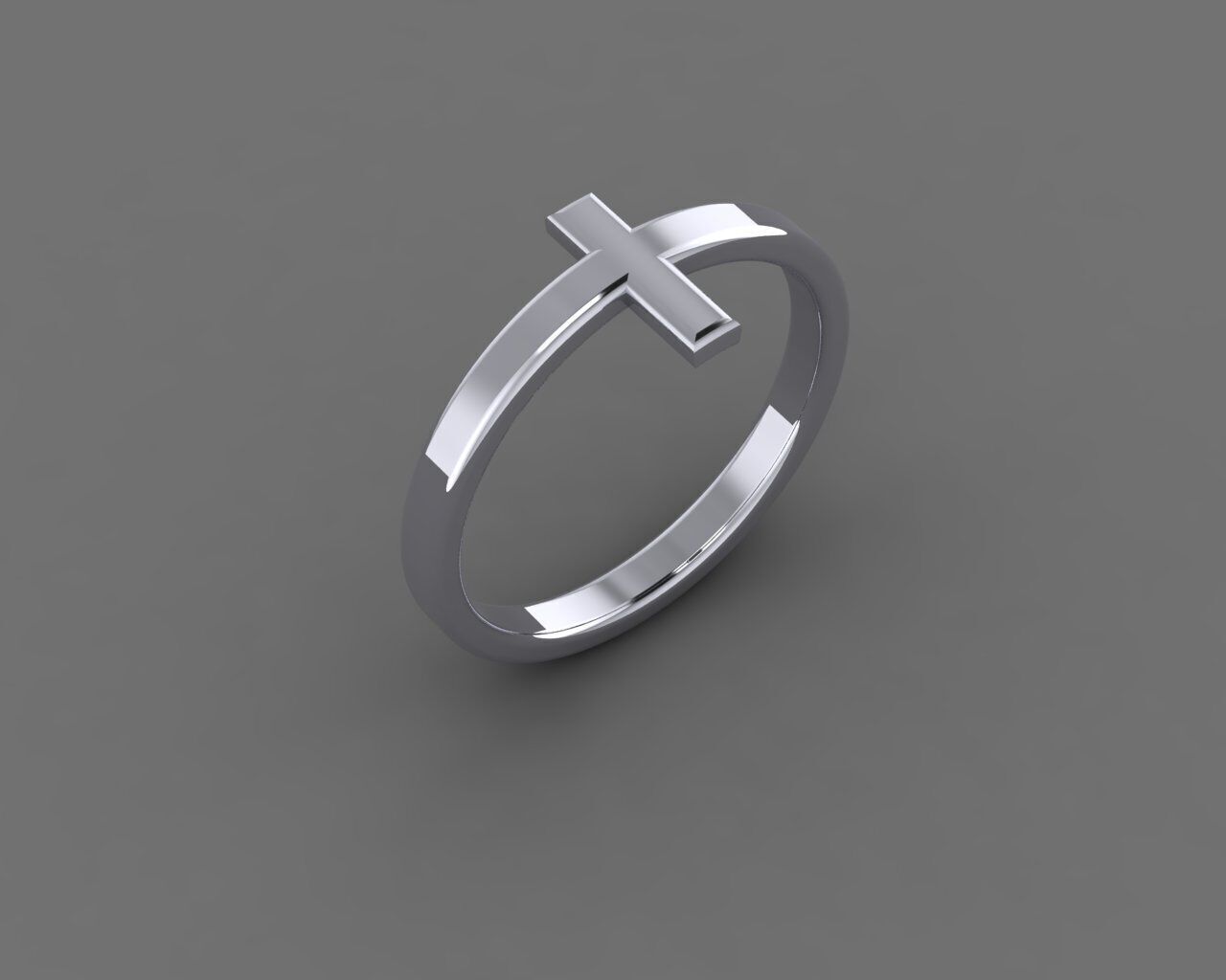 Women Ring 3D print model_5