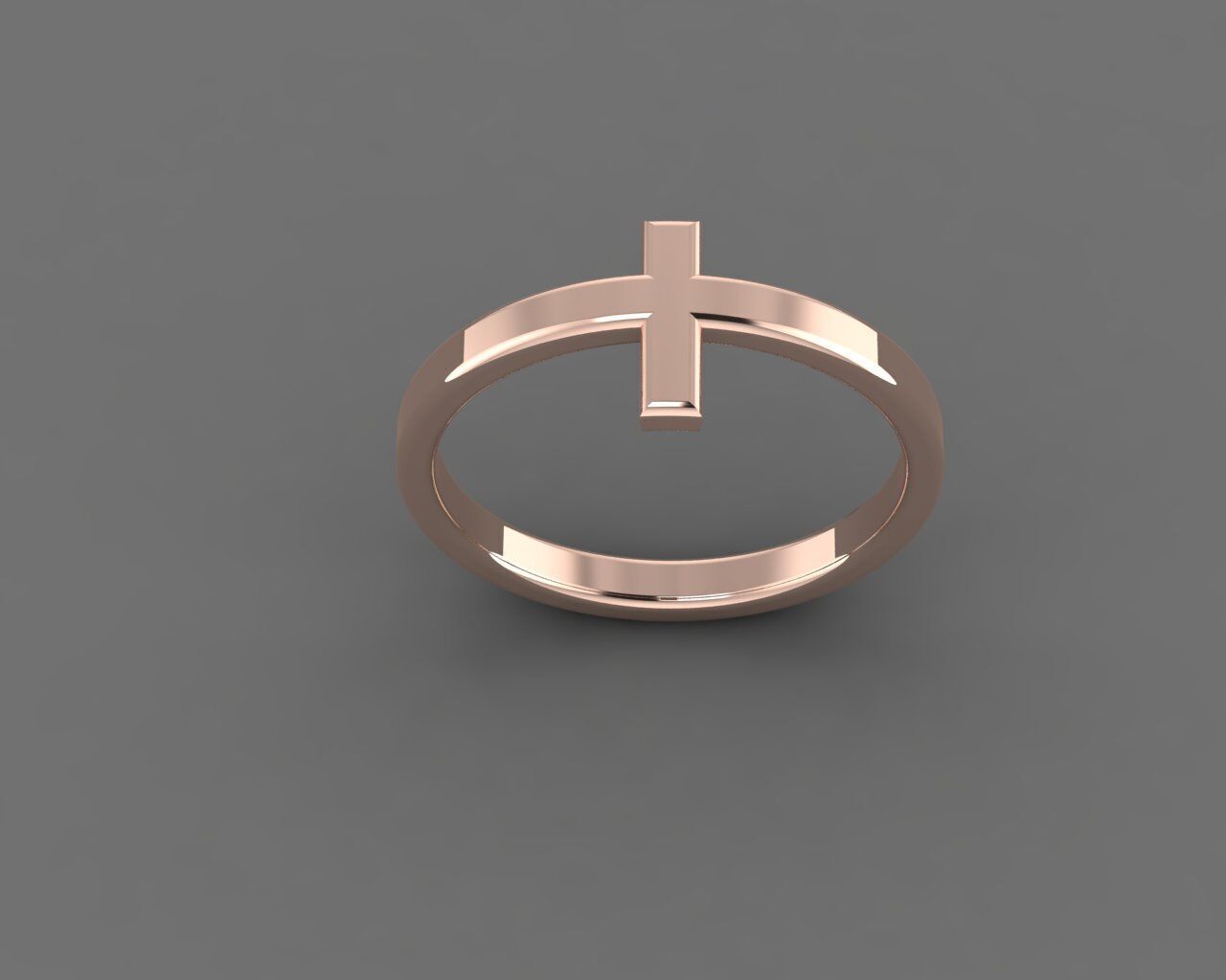 Women Ring 3D print model_12