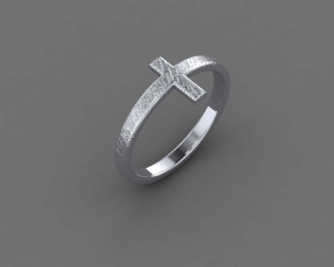 Women Ring 3D print model_25