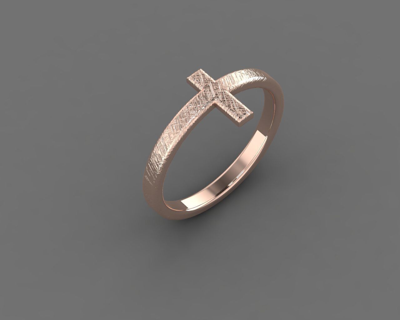 Women Ring 3D print model_30