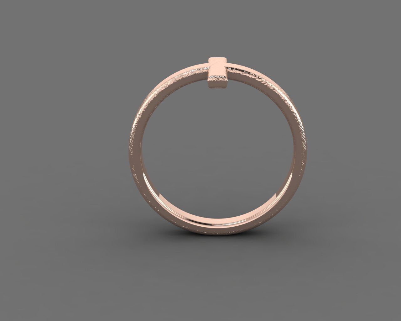 Women Ring 3D print model_31