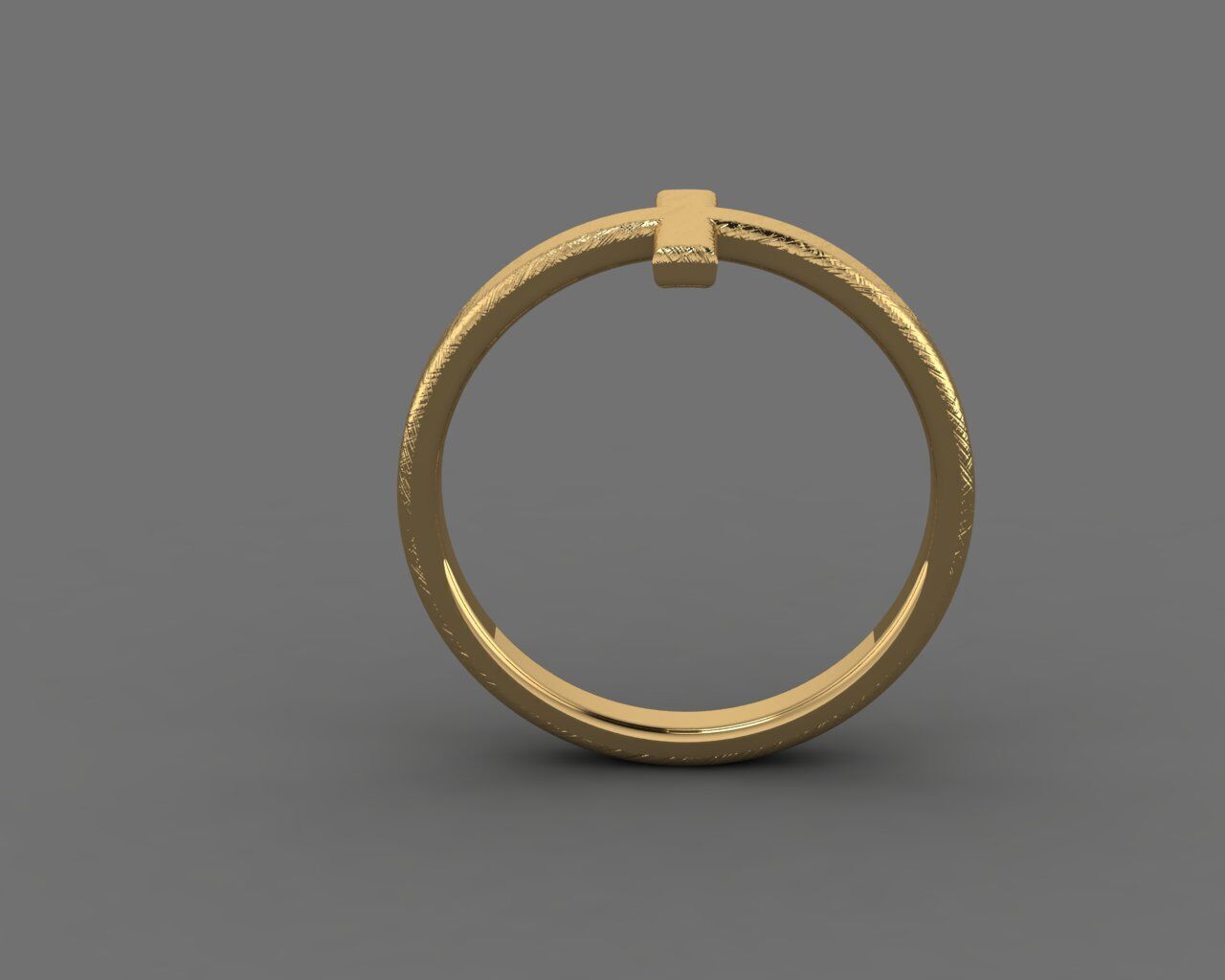 Women Ring 3D print model_21
