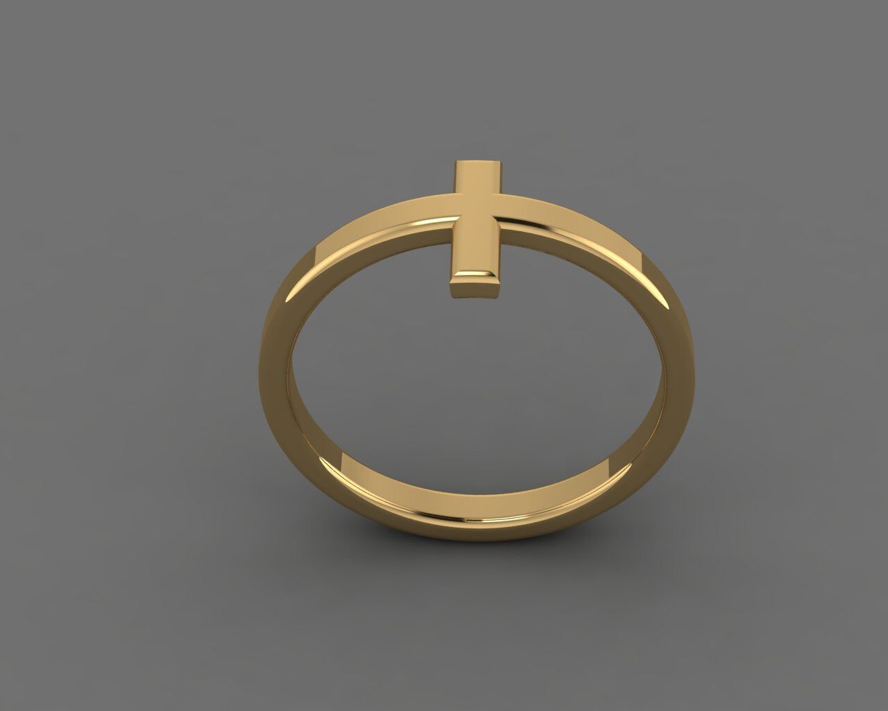 Women Ring 3D print model_2