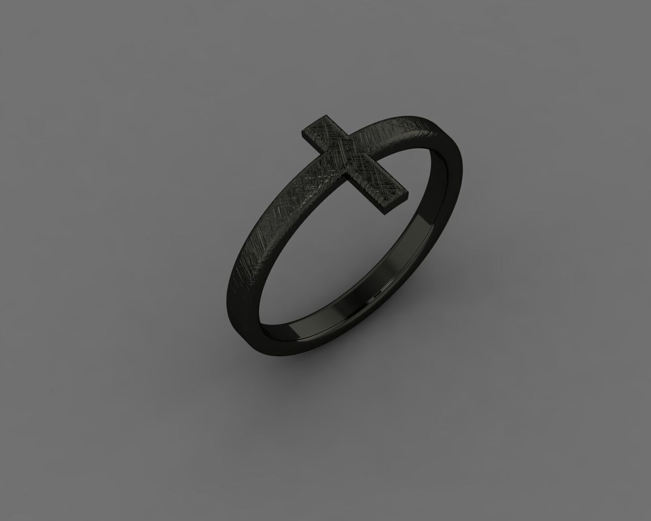 Women Ring 3D print model_35