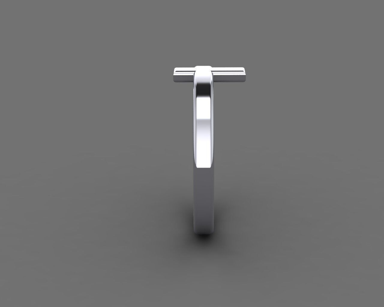 Women Ring 3D print model_9