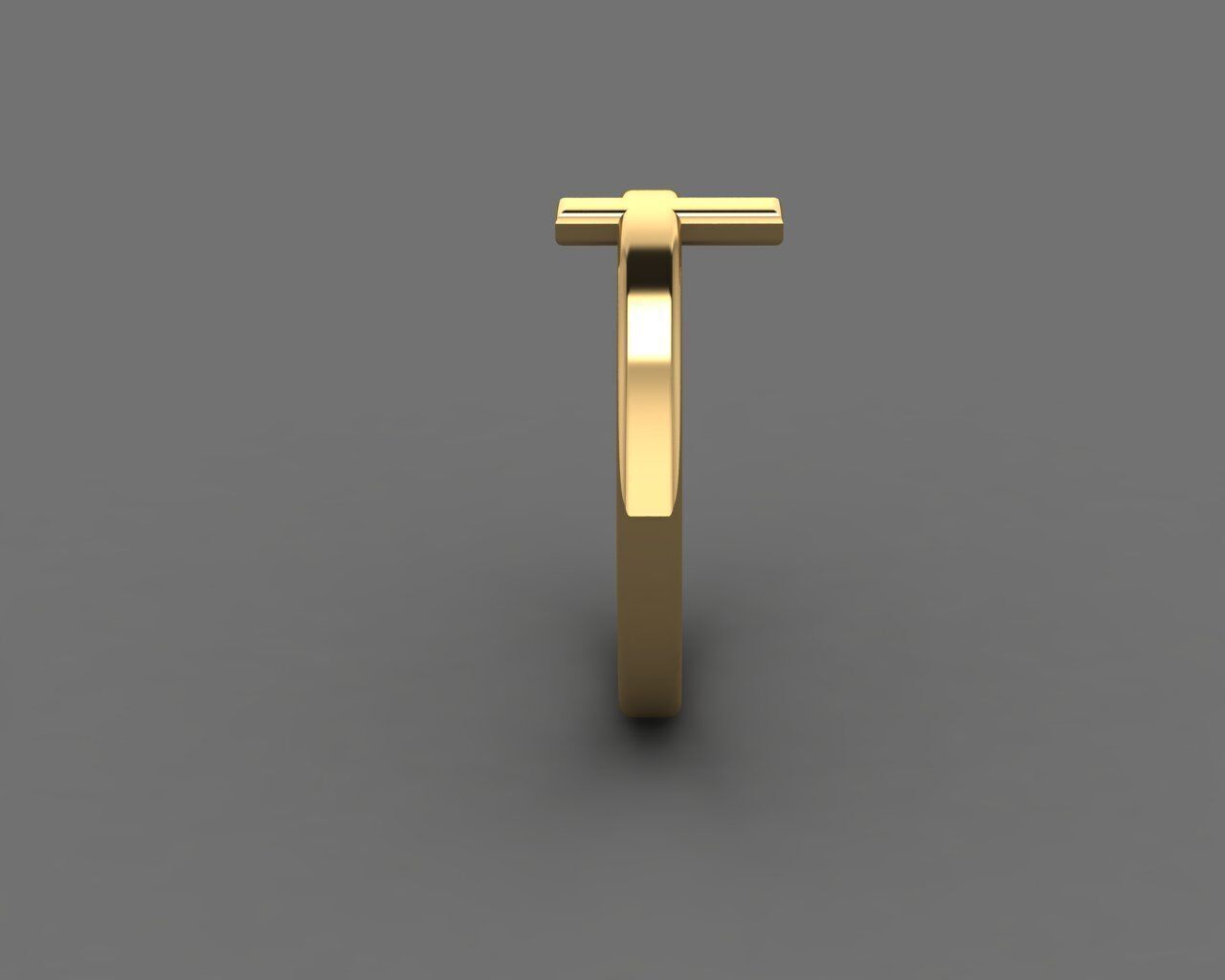 Women Ring 3D print model_4