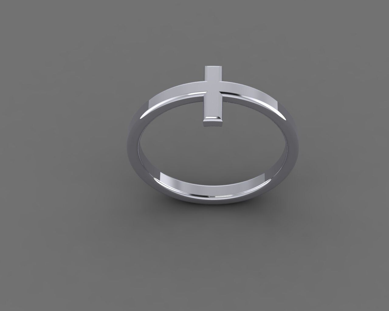 Women Ring 3D print model_7