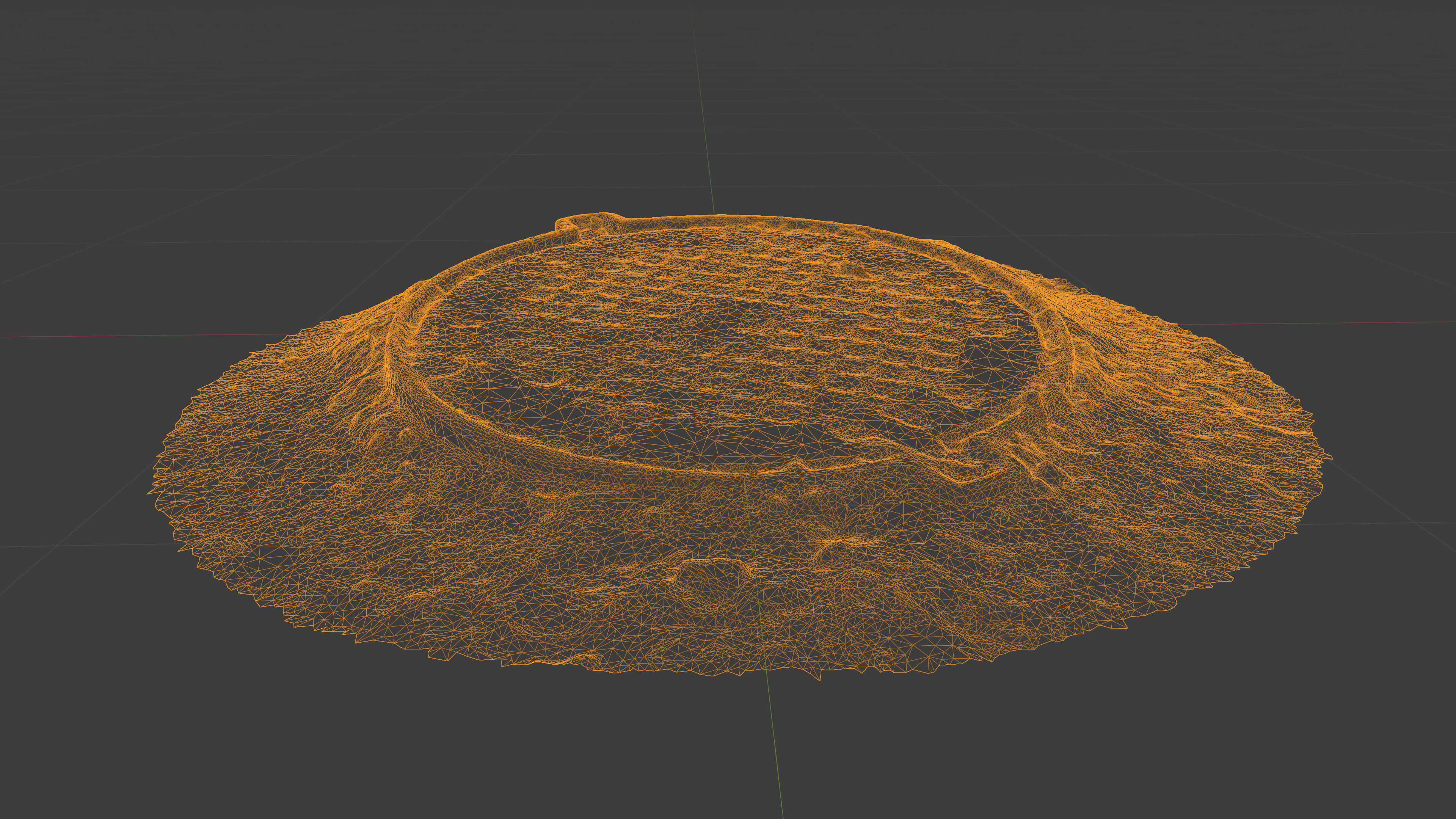 Photorealistic 3D scan of manhole Hatch cover Sewer Manhole Low-poly 3D model_32