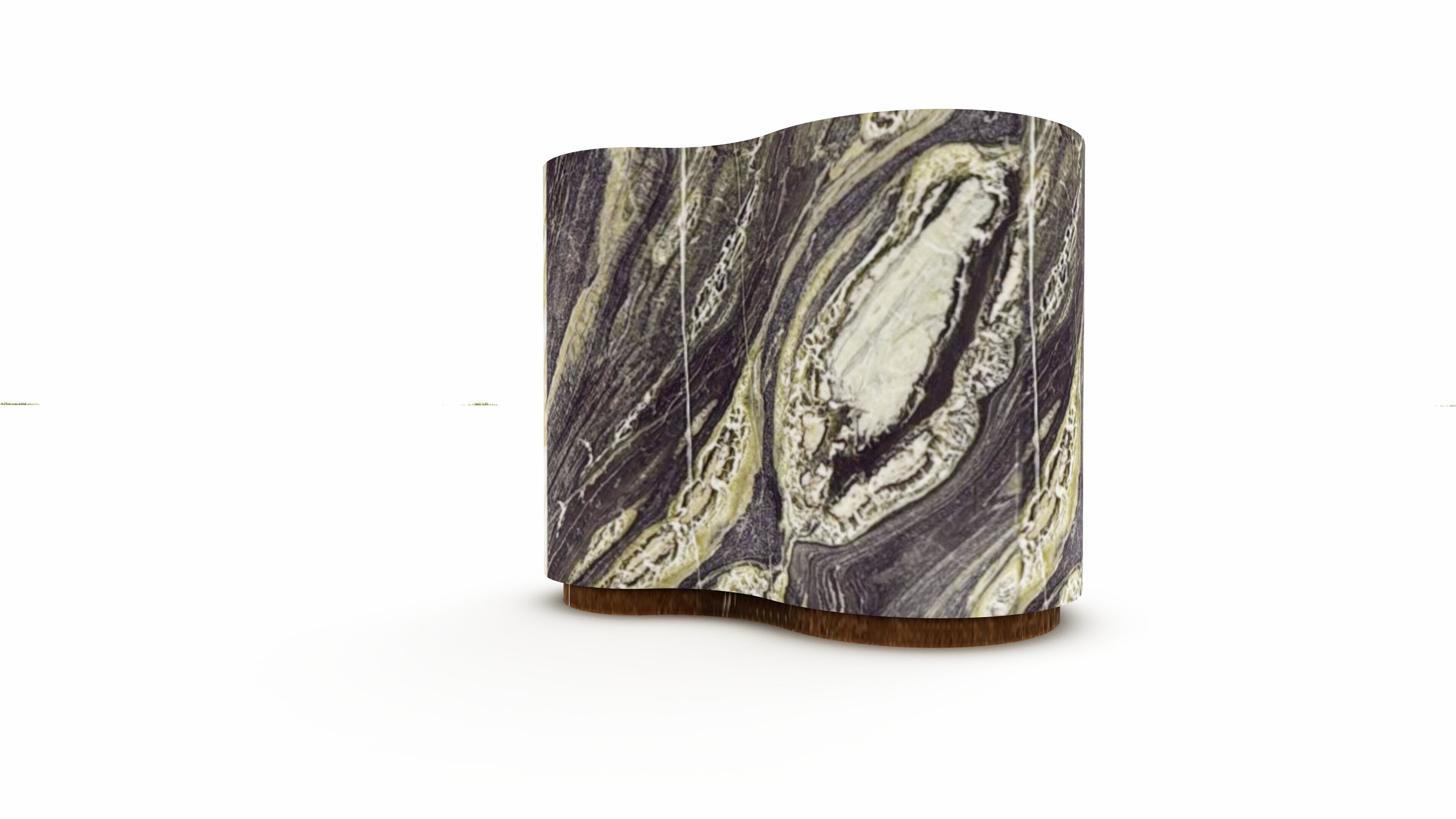 STONE SIDE TABLE 3D model_4