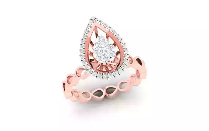 Women Ring  Render 3dm STL OBJ FBX Details