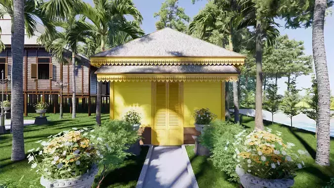 Engine House of the Sambas Sultanate Palace