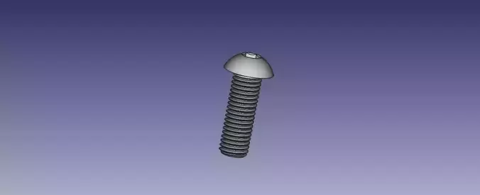ISO7380-1 Hexagon socket button head Screw