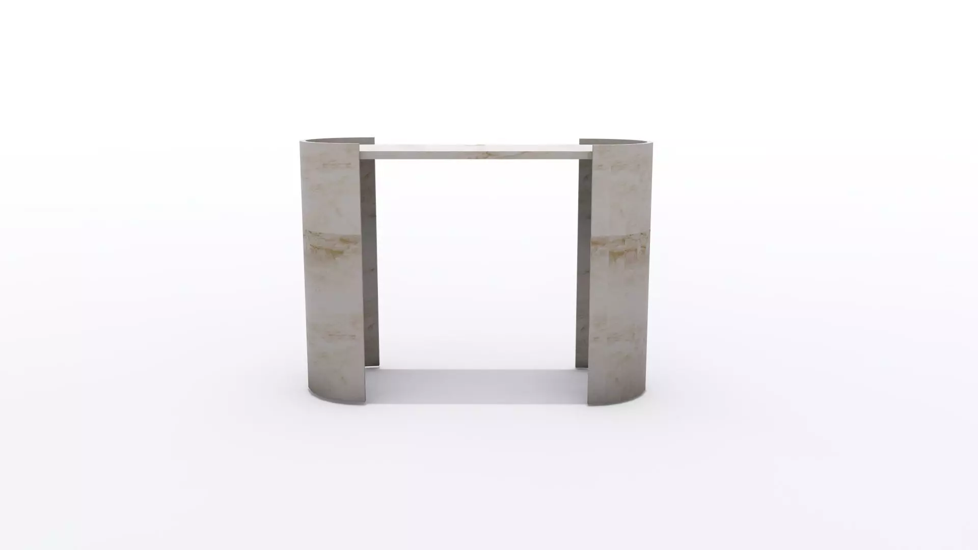 TAJ MAHAL MARBLE CONSOLE 3D model