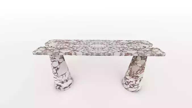 VIOLET MARBLE CONSOLE