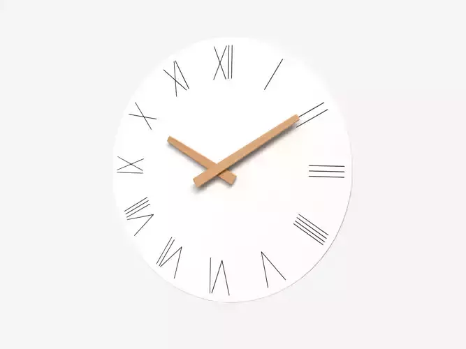 Foxtop Round Wall Clock