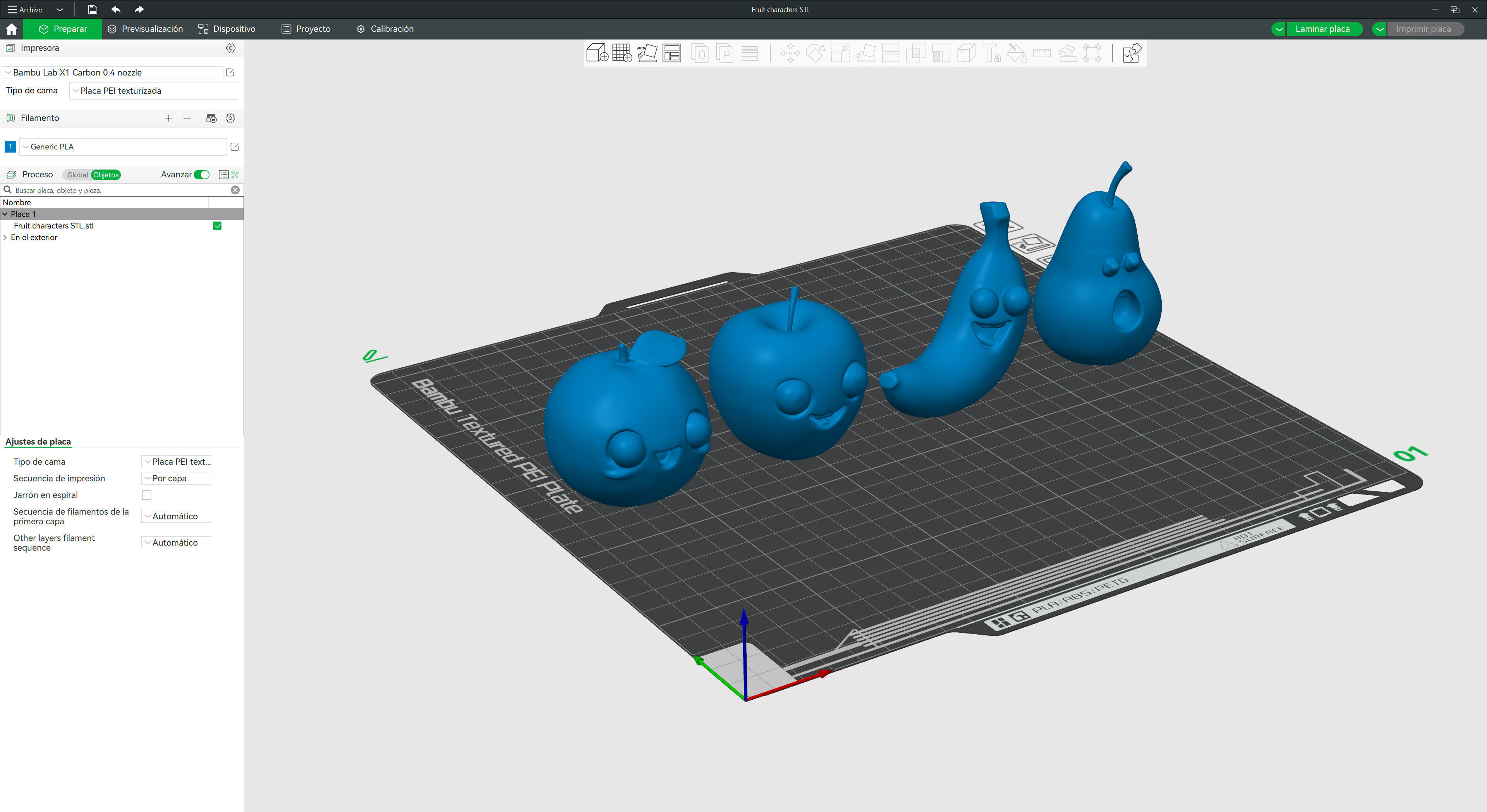 Fruit characters 3D print model_11