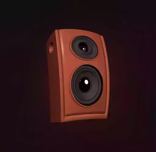 cartoon Speaker 3d icon