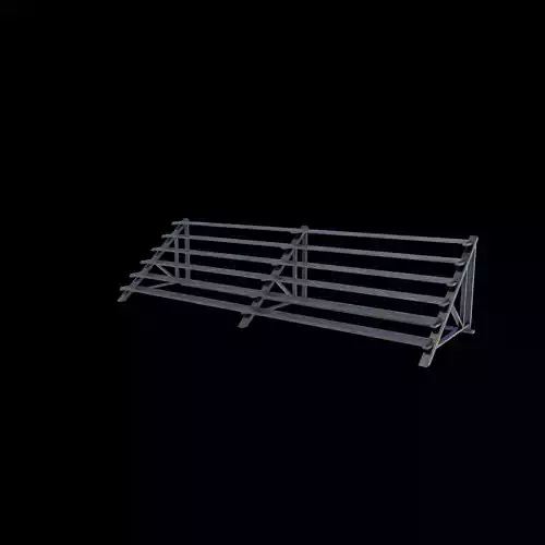 Gymnasium Bleachers 3D model