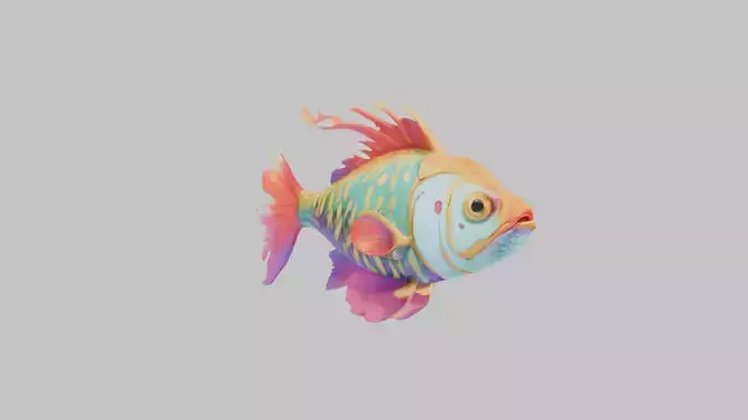 3D Goldfish Model
