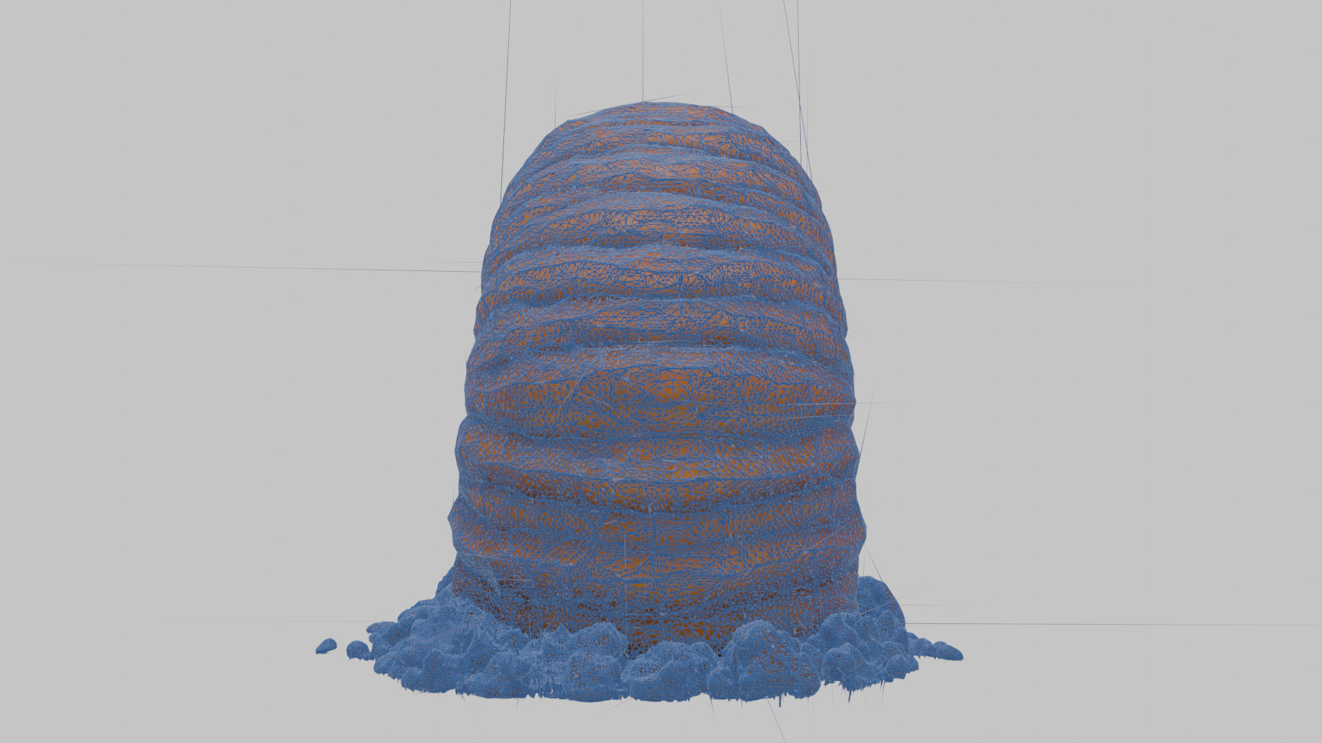 Tibia Hotworm Monster 3D Model Low-poly 3D model_13