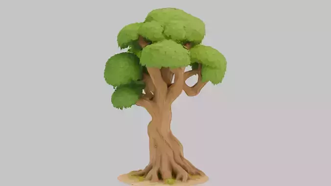 Stylized Old Tree