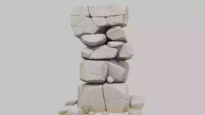 Rock Balancing Tower