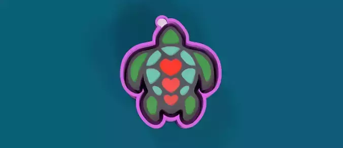 Turtle Freshie Mold 3D print model