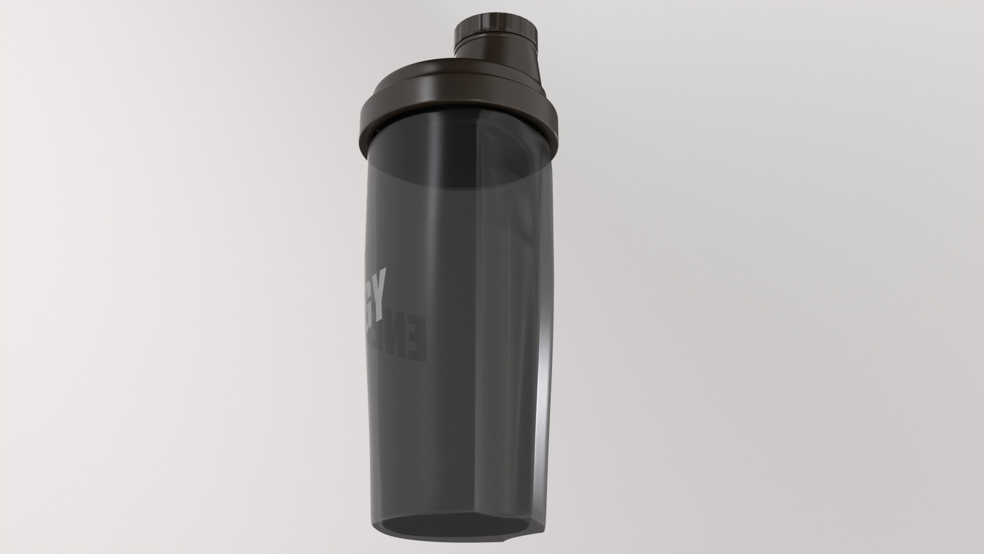 Protein Shake Bottle 3D model_3
