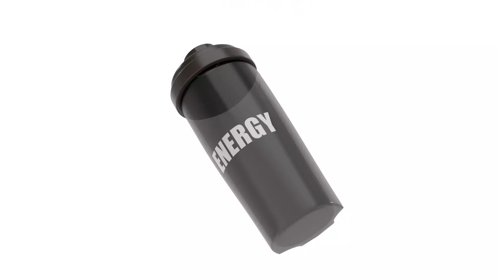 Protein Shake Bottle 3D model_0
