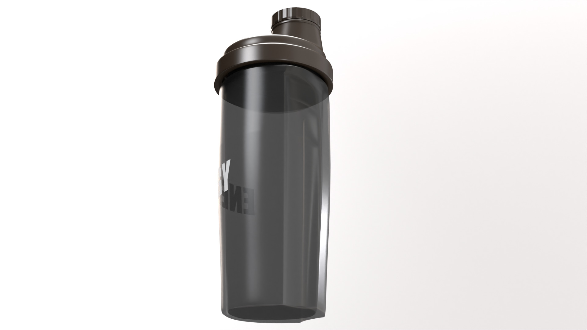 Protein Shake Bottle 3D model_4