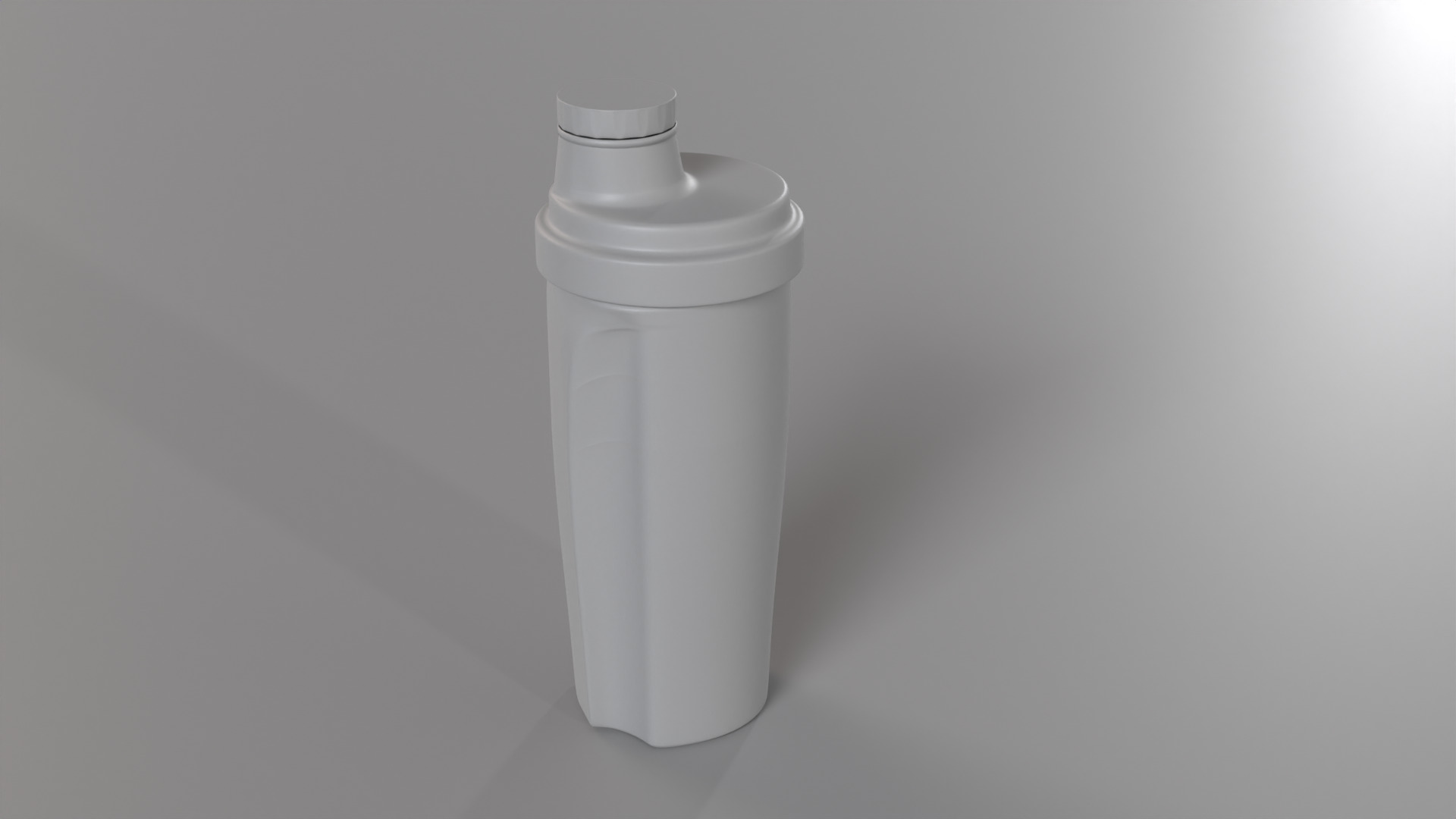 Protein Shake Bottle 3D model_5