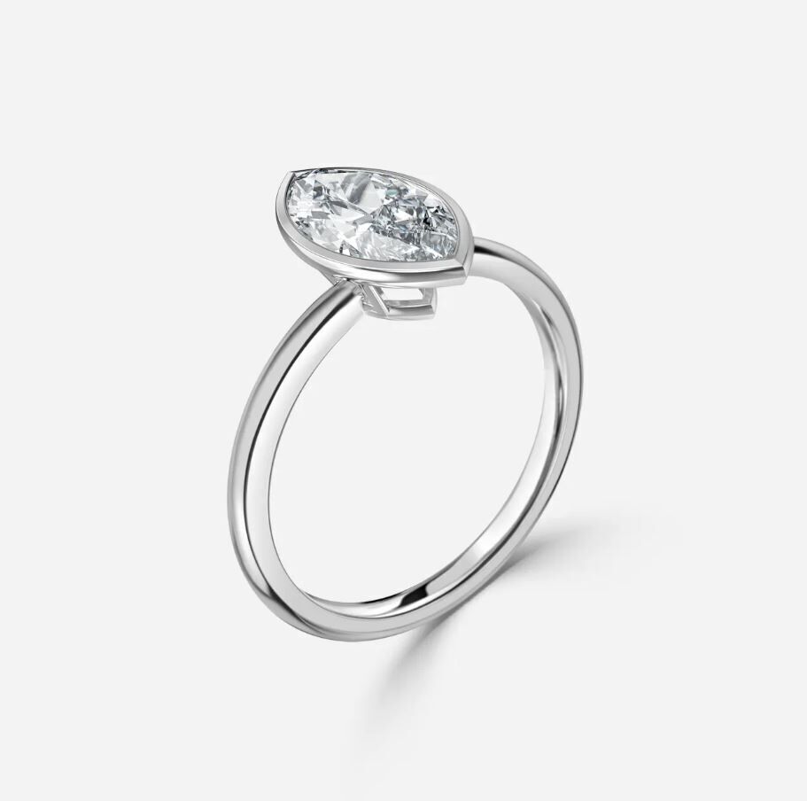 Engagement ring 09 3D print model_2