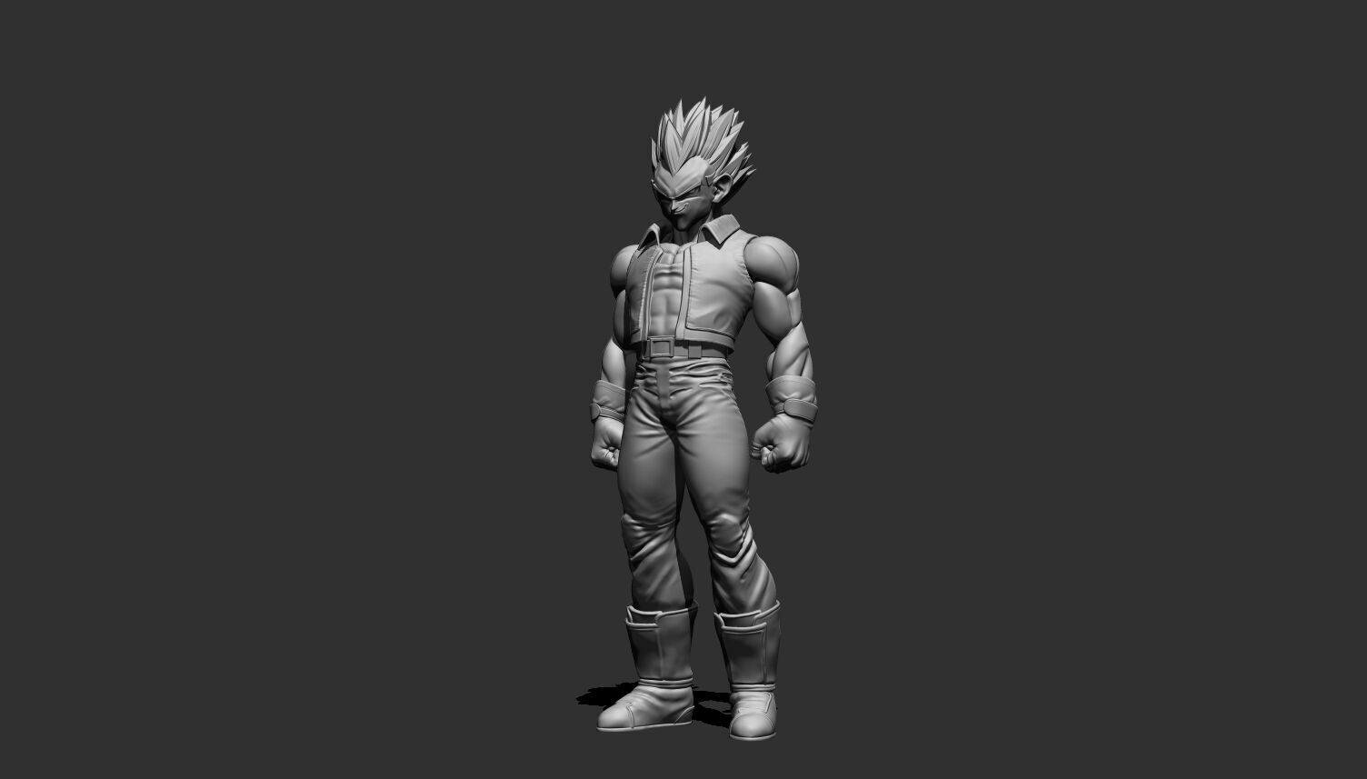 vegeta From GT version 3D print model_4