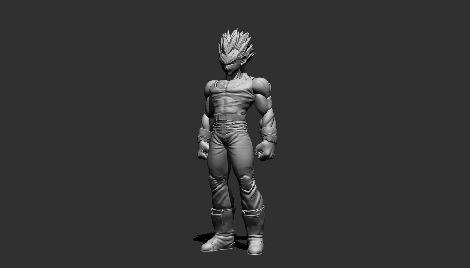 vegeta From GT version 3D print model_5